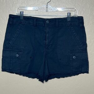 NWT American Eagle Outfitters Women's Black Cargo Shorts
